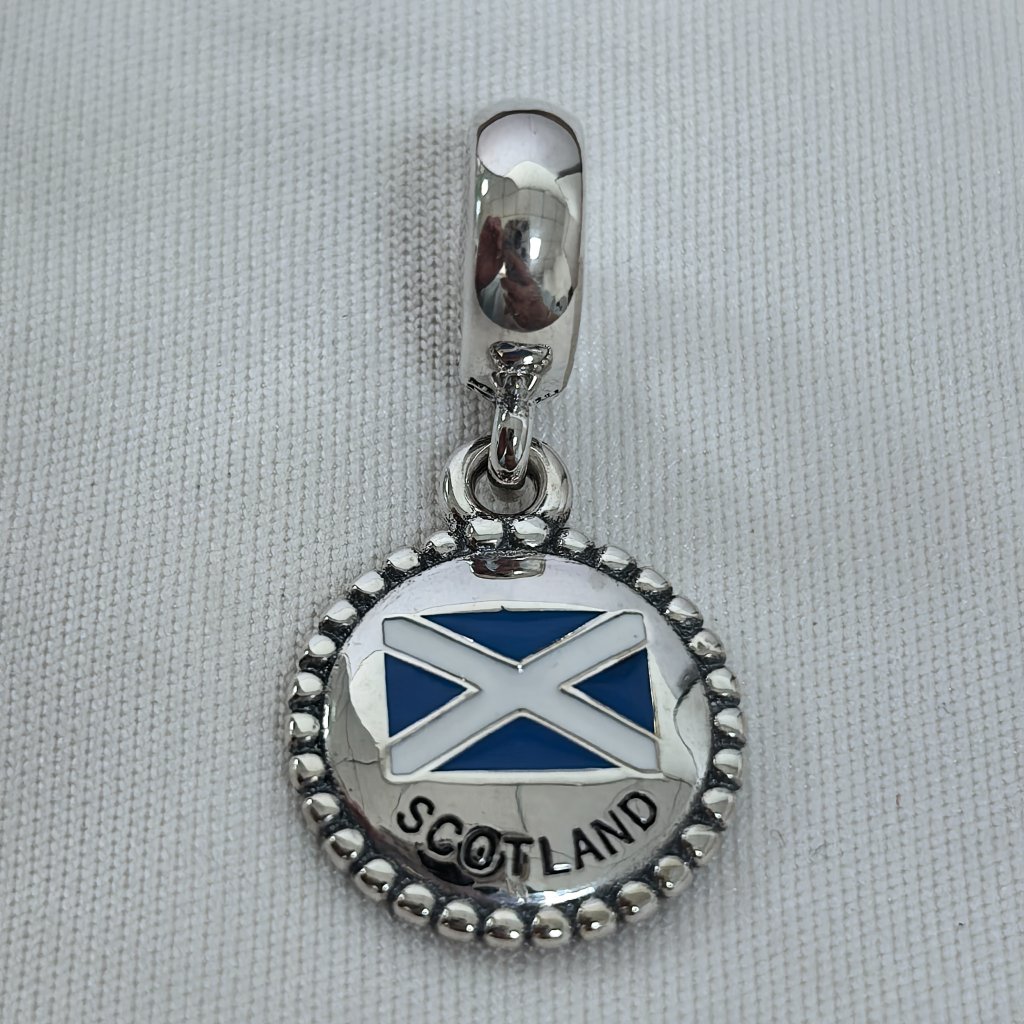 Pandora Scotland Exclusive Charm Pendant, S925 Silver Jewelry
